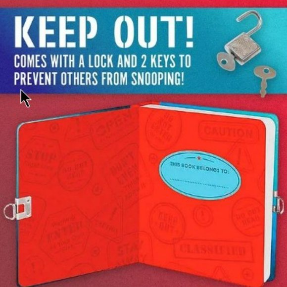 Top Secret Diary Journal - Picture 3 of 5